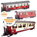 Wagen-Set 2+1 Gratis Hasseröder-Wagen Train Line 8200239